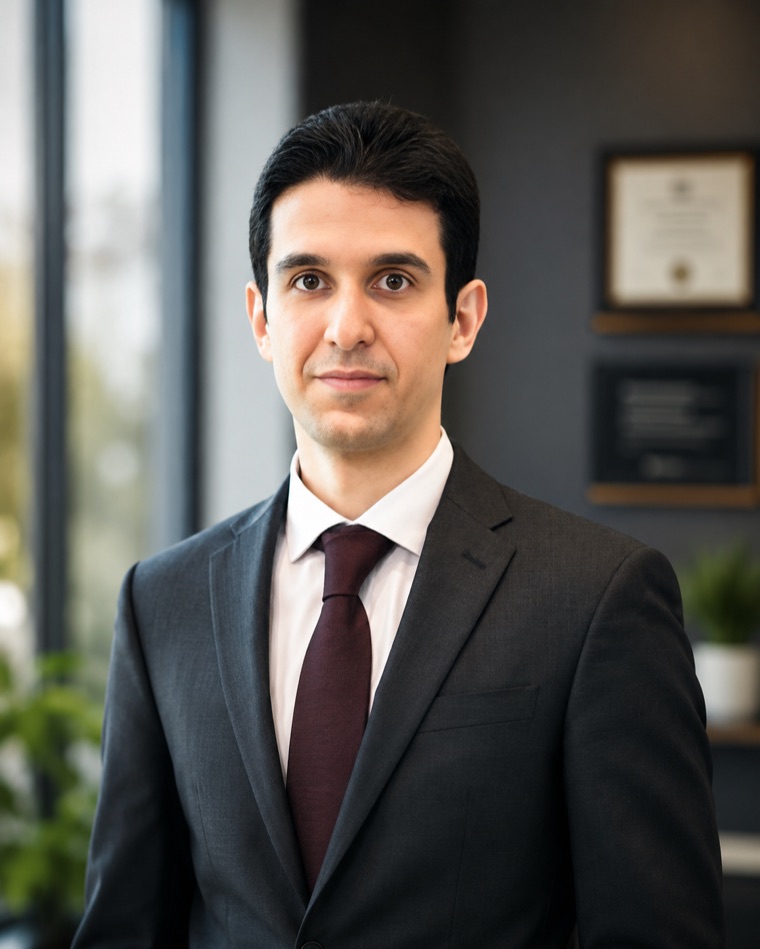 Portrait of Ali Ramezani, biomedical engineer